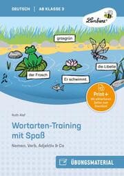Cover von Wortarten-Training mit Spaß - Nomen, Verb