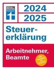 Cover von Steuererklärung 2024/2025 - Arbeitnehmer, Beamte
