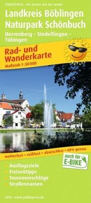 Cover von Landkreis Böblingen - Naturpark Schönbuch, Herrenberg - Sindelfingen - Tübingen