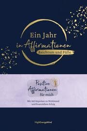 Cover von Ein Jahr in Affirmationen - Reichtum und Fülle