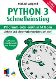 Cover von Python 3 Schnelleinstieg