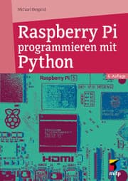 Cover von Raspberry Pi programmieren mit Python