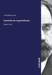 Cover von Geschichte der Augenheilkunde