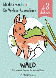 Cover von Wald - Ein Vorlese-Malbuch für Kinder ab 3 Jahren