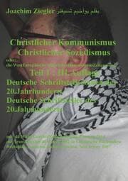 Cover von Christlicher Kommunismus Christlicher Sozialismus Teil 1 ; III.Auflage