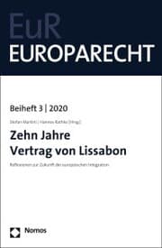Cover von Zehn Jahre Vertrag von Lissabon