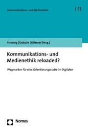 Cover von Kommunikations- und Medienethik reloaded?
