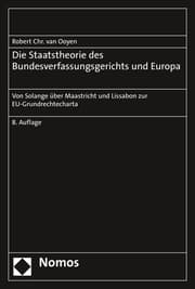 Cover von Die Staatstheorie des Bundesverfassungsgerichts und Europa