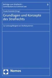 Cover von Grundlagen und Konzepte des Strafrechts