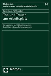 Cover von Tod und Trauer am Arbeitsplatz