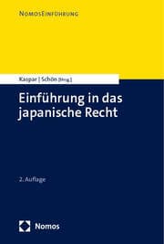 Cover von Einführung in das japanische Recht