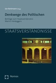 Cover von Denkwege des Politischen