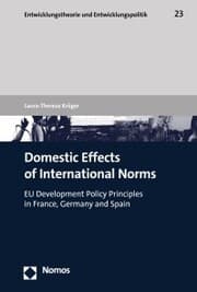 Cover von Domestic Effects of International Norms