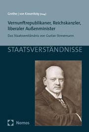 Cover von Vernunftrepublikaner, Reichskanzler, liberaler Außenminister