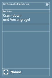 Cover von Cram-down und Vorrangregel