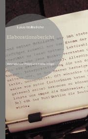 Cover von Elaborationsbericht
