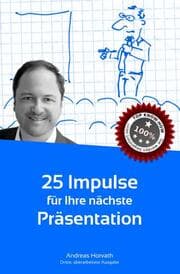 Cover von 25 Impulse für Ihre nächste Präsentation