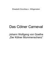 Cover von Das Cölner Carneval