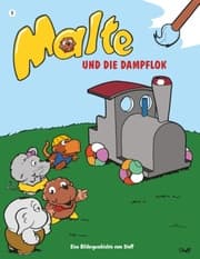 Cover von Malte und die Dampflok