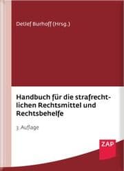 Cover von Handbuch für die strafrechtlichen Rechtsmittel und Rechtsbehelfe