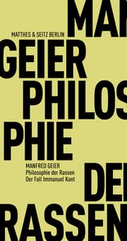 Cover von Philosophie der Rassen