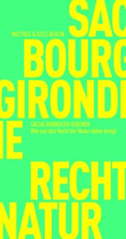 Cover von Wie uns das Recht der Natur näherbringt
