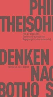Cover von Denken nach Botho Strauß