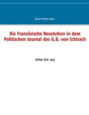 Cover von Die Französische Revolution in dem Politischen Journal des G.B. von Schirach