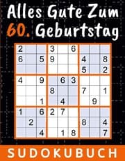 Cover von 60 Geburtstag Geschenk - Alles Gute zum 60. Geburtstag - Sudoku