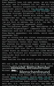Cover von Vorsicht, freilaufender Menschenfreund