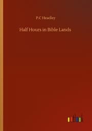 Cover von Half Hours in Bible Lands