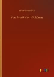 Cover von Vom Musikalisch-Schönen