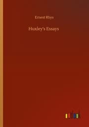 Cover von Huxley's Essays