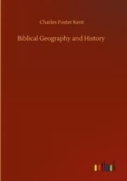 Cover von Biblical Geography and History