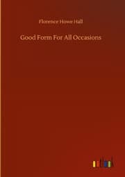 Cover von Good Form For All Occasions