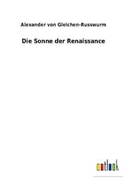 Cover von Die Sonne der Renaissance