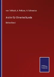 Cover von Archiv für Ohrenheilkunde