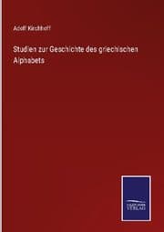 Cover von Studien zur Geschichte des griechischen Alphabets