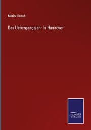 Cover von Das Uebergangsjahr in Hannover