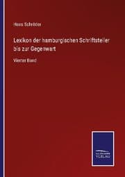 Cover von Lexikon der hamburgischen Schriftsteller bis zur Gegenwart