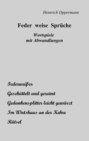 Cover von Feder weise Sprüche
