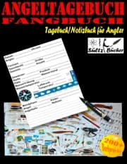 Cover von Angeltagebuch - Fangbuch - Tagebuch/Notizbuch für Angler