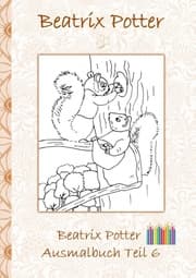 Cover von Beatrix Potter Ausmalbuch Teil 6 ( Peter Hase )