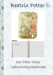 Cover von Der Peter Hase Geburtstagskalender
