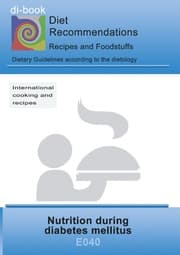 Cover von Nutrition during diabetes mellitus