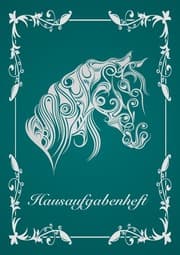 Cover von Hausaufgabenheft: Zum Notieren der Hausaufgaben für ein komplettes Schuljahr, inkl. Stundenplan, Schulnoten, Notizen