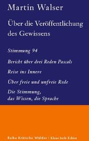 Cover von Über die Veröffentlichung des Gewissens