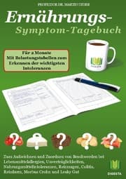 Cover von Ernährungs-Symptom-Tagebuch für 2 Monate