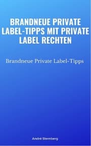Cover von Brandneue Private Label-Tipps mit Private Label Rechten