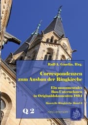 Cover von Correspondenzen zum Ausbau der Ringkirche